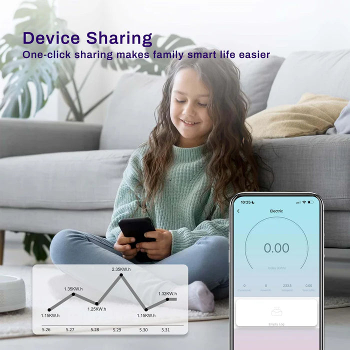 UCOMEN WI-FI SMART SOCKET, POWER MEASUREMENT, TIMER, VOICE AND REMOTE CONTROL, 16A WIFI PLUG COMPATIBLE WITH ALEXA AND GOOGLE HOME, SMART LIFE APP, 2.4GHZ, 1/2/4 PACK