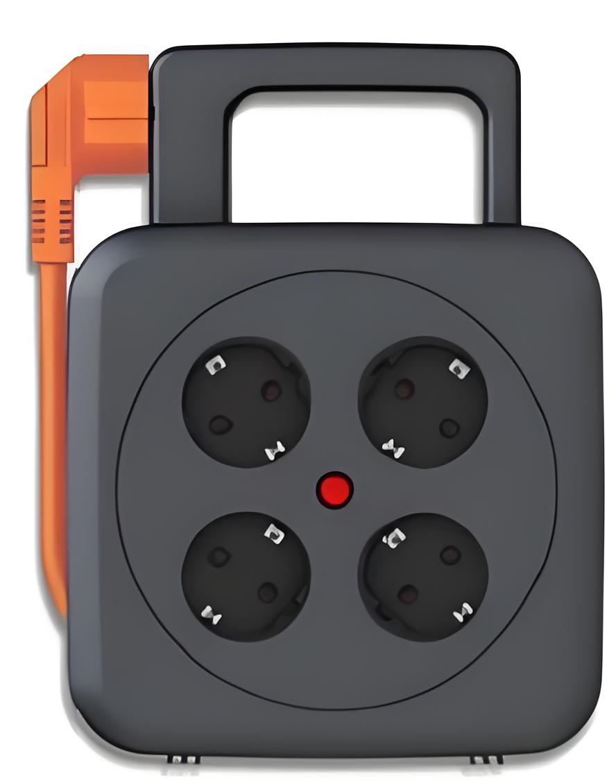 UCOMEN  4 WAY SCHUKO SOCKET-OUTLETS, WITH A THERMAL CUT-OUTWith .,WITH A NON- REWIRABLE PLUG