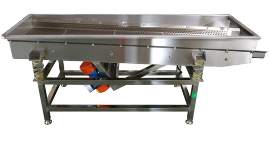 Vibrating dewatering machine