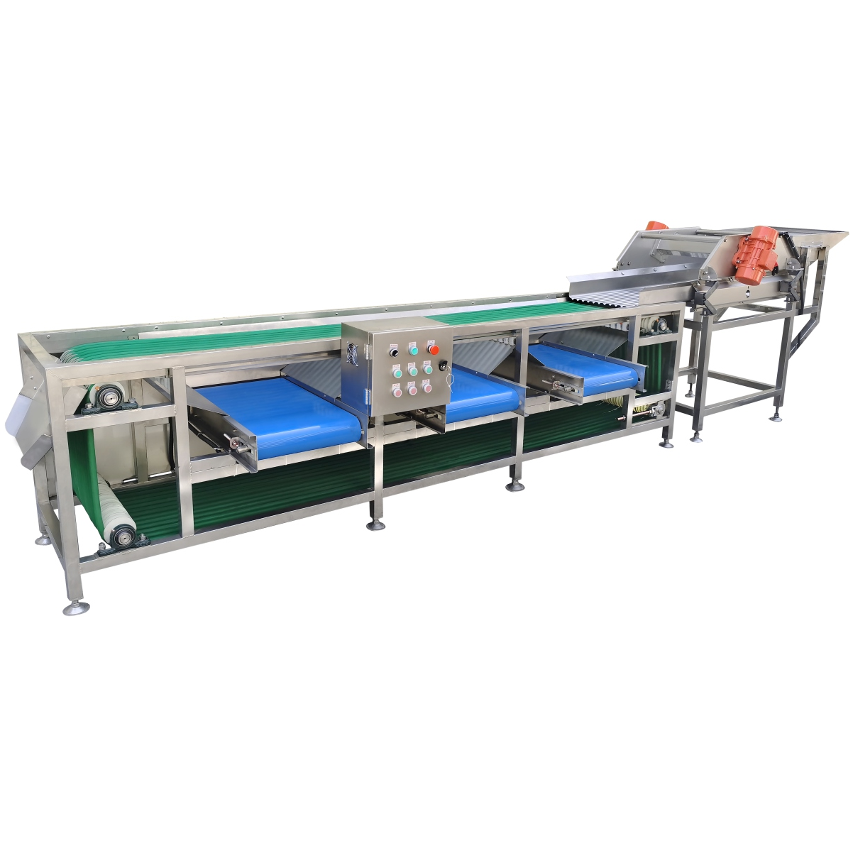 Fruit and vegetable grading machine